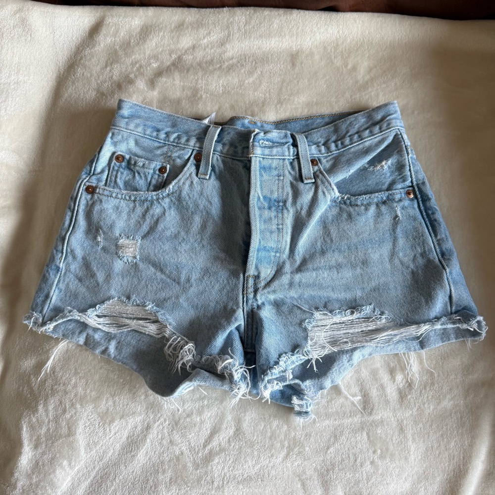 Blue Jean Shorts